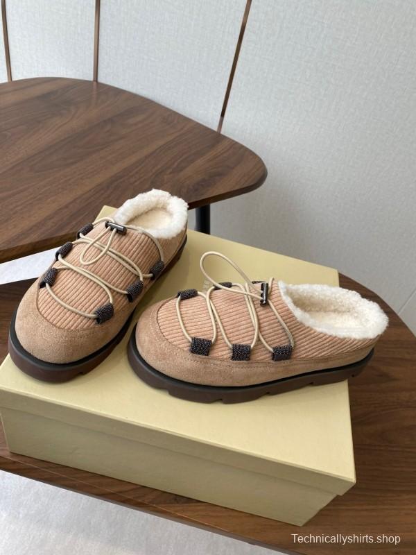 Brunello Cucinelli Open Walk Ankle Boot Winter Snow Boots - AS00300