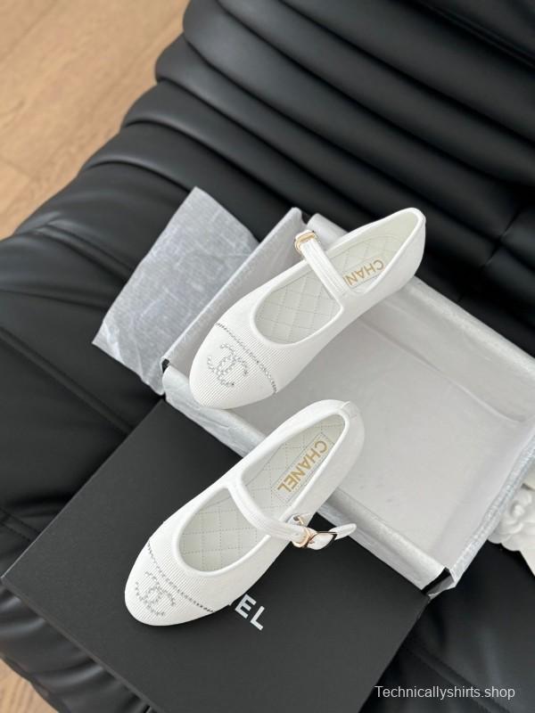 Chanel 2025 SS Runway Mary Jane Flats - LY00300