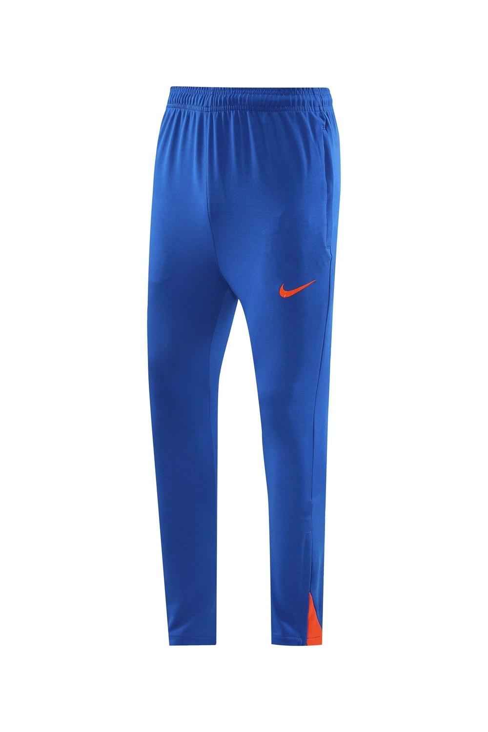 2025 Netherlands Blue Half Zipper Jacket+Long Pants