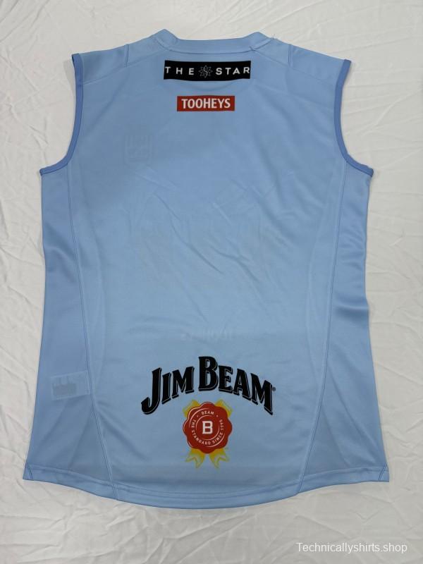 2026 NSW Blues Sky Blue with Diamond Pattern Women's Jersey