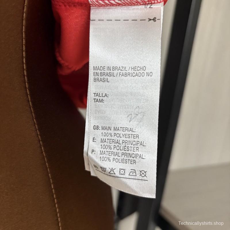 25/26 Women Flamengo Red Jersey