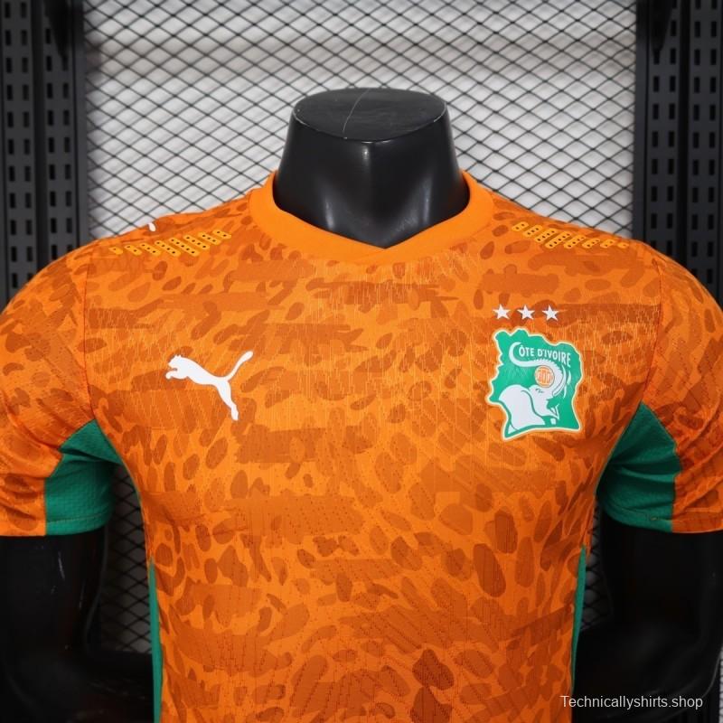 2026 Player Version Ivory Coast Home Jersey