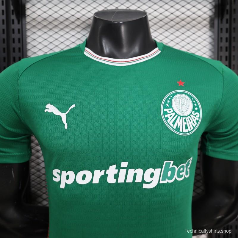 Player Version 26/27 Palmeiras Home White Jersey