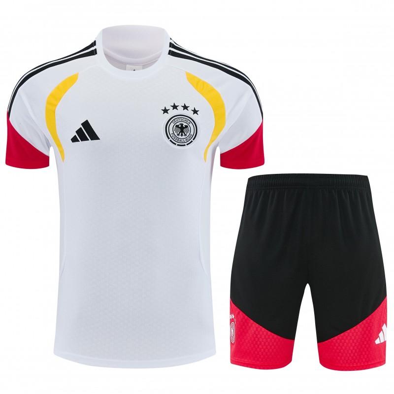 26/27  Germany White Short Sleeve+Soccer Shorts
