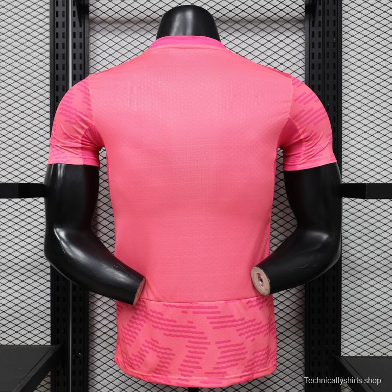 Player Version 2026 Portugal Third Pink Special Edition Jersey
