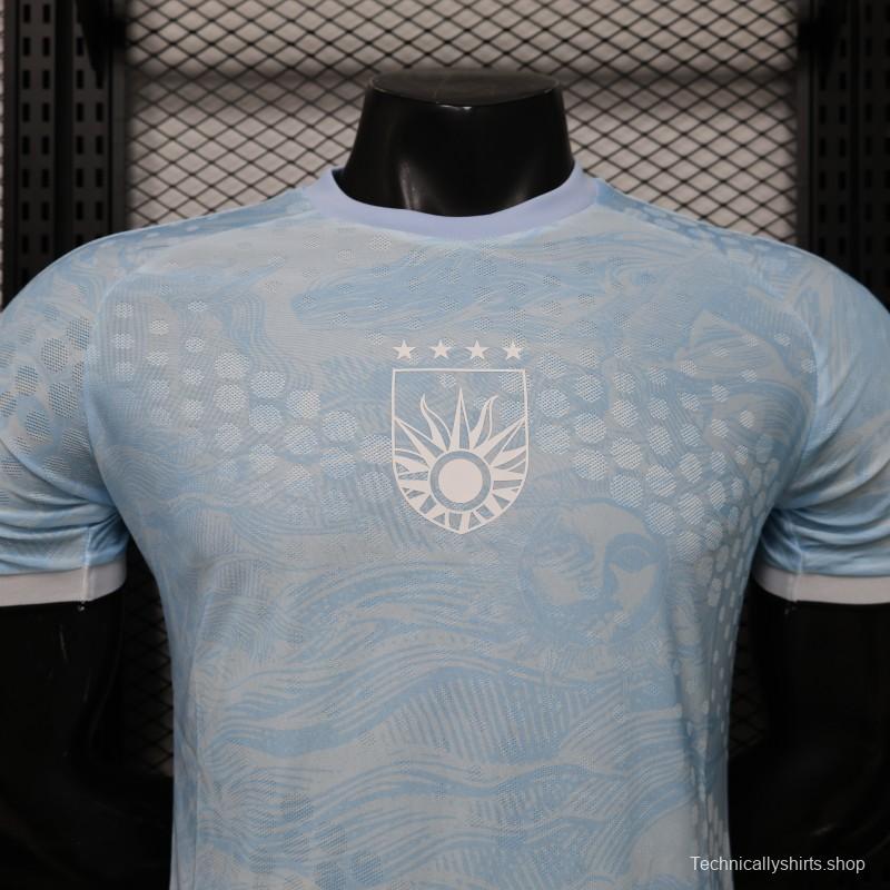 Player Version 2026 Uruguay Home  Light Blue Special Edition Jersey