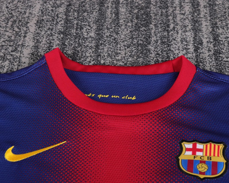 Retro Kids 12/13 FC Barcelona Home Jersey