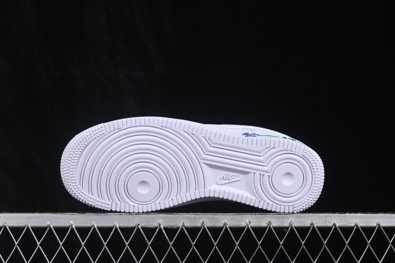 Nike Air Force 1 '07 Low Classic Basketball Sneakers with Full-Length Air Cushion - IF0498-101
