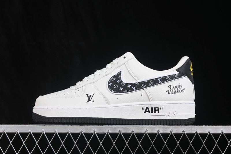 Nike Air Force 1 '07 Low Collaboration Basketball Sneaker with Full-Length Air Cushion - WY0655-104
