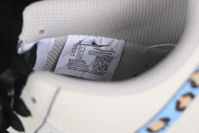Nike Air Force 1 '07 Low Collaboration Casual Skateboarding Shoes with Full-Length Air Cushion - FB1839-199
