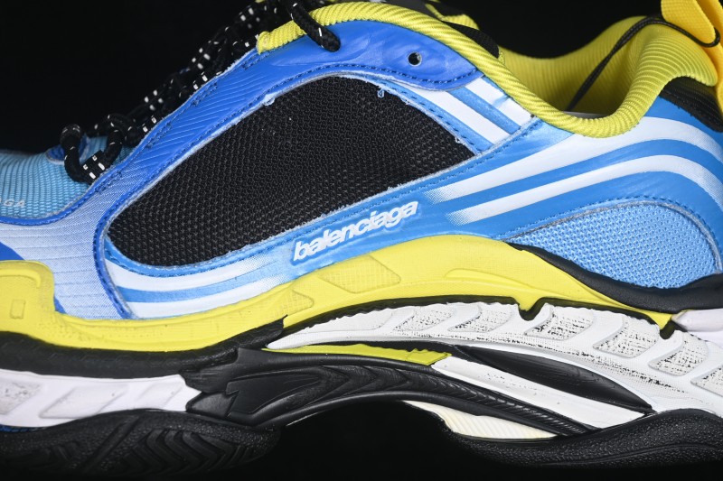 Balenciaga Triple S 2 Gradient Mesh Running Shoes with Chunky Sole - WTRS24497