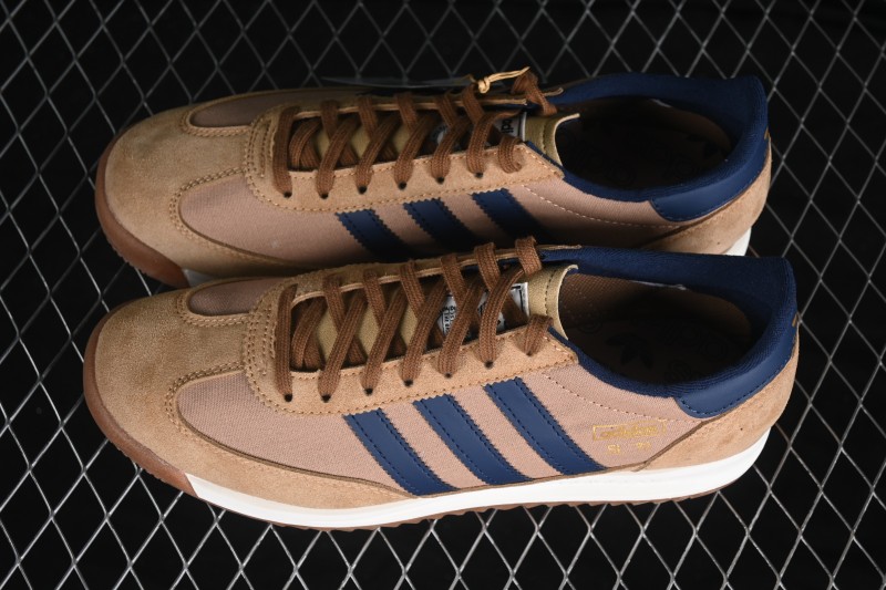 Adidas Originals SL 72 Retro Running Shoes with Classic Suede Overlays - IR8770