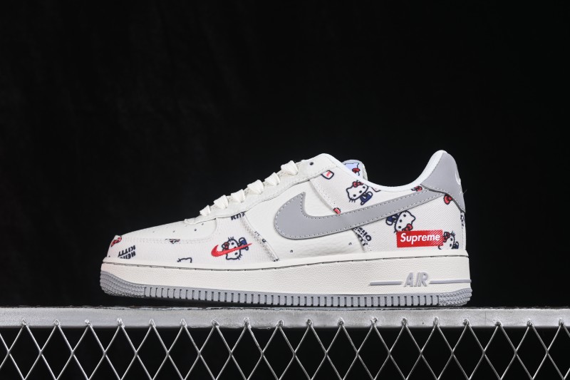 Nike Air Force 1 '07 Low Hello Kitty Casual Sneakers with Full-Length Air Cushion - NH0601-608