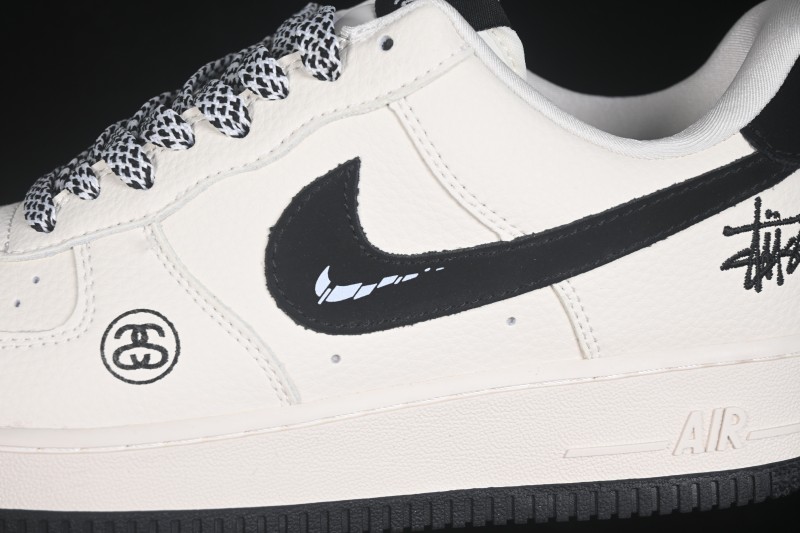 Nike Air Force 1 '07 Low Basketball Sneakers with Full-Length Air Cushion - DN1688-820