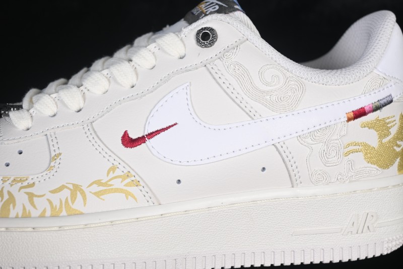 Nike Air Force 1 '07 Low Chinese New Year Limited Edition Casual Skateboarding Shoes - IQ1133-112