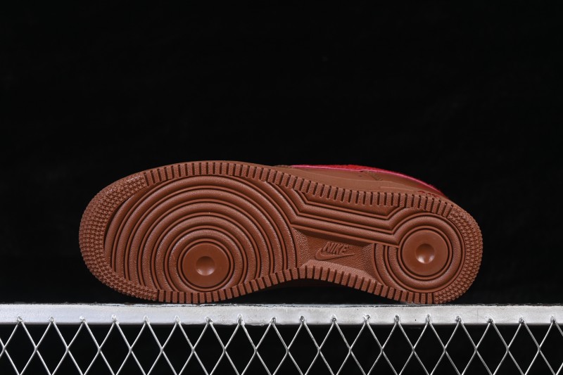 Nike Air Force 1 '07 Low Year of the Horse Edition Chestnut Brown Style Board Shoes - XY9025-002