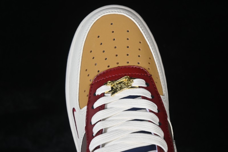 Nike Air Force 1 '07 Low Year of the Horse Limited Edition Auspicious Cloud Gold Pattern Casual Sneakers - NH0601-535