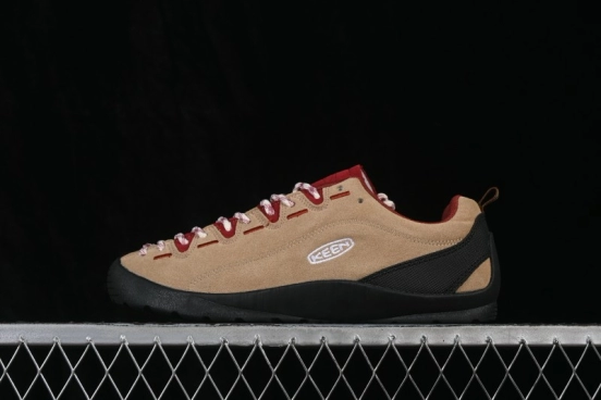 Keen Jasper Retro Street Style Outdoor Shoes in Cream - F.C3