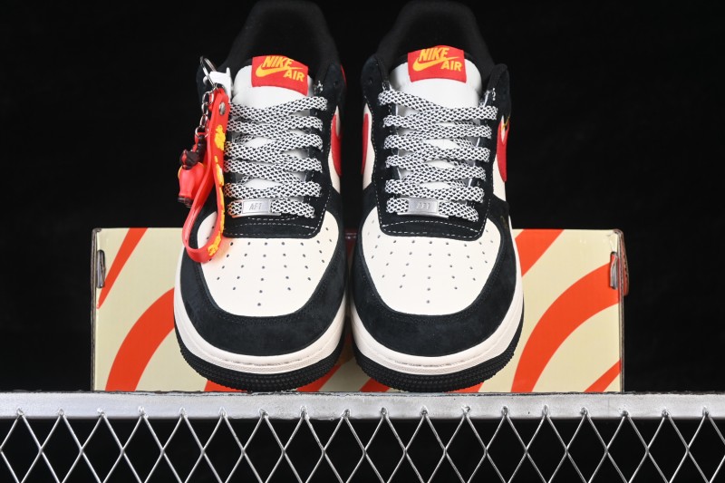 Nike Air Force 1 '07 Low Year of the Horse Limited Edition Casual Skateboarding Shoes with Premium Leather Upper - MZ9588-831