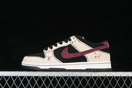 Nike SB Dunk Low Year of the Horse Limited Edition Low-Top Casual Skateboarding Shoes - SG6688-008