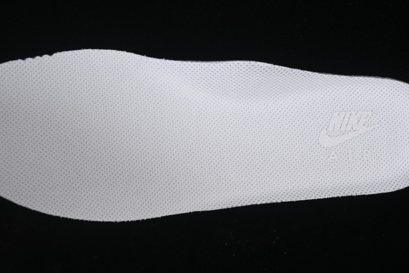 Nike Air Force 1 '07 Low White Grey Embroidery Casual Skateboard Shoes - IB6842-100