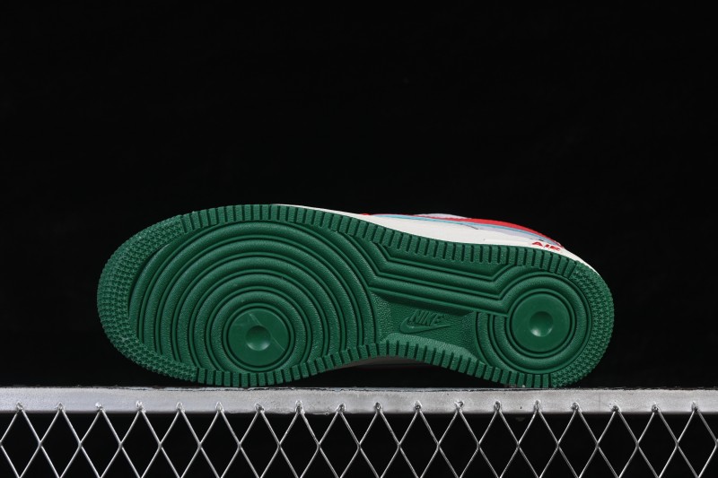 Nike Air Force 1 '07 Low Year of the Horse Edition Casual Sneakers with Frosted Silver Accents - NH0601-520