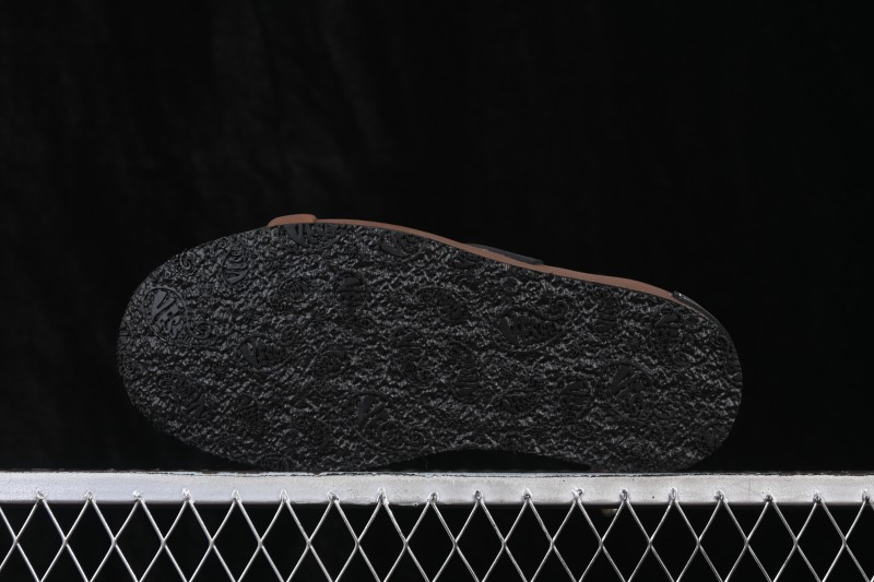 xVESSEL Wu Jianhao Collab Black Fringe Tweed Deconstructed Chunky Sole Low-Top德训 Shoes - S19X001B