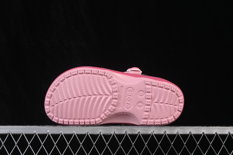 Zanmang Loopy x Crocs Classic Clog EVA Casual Clog with Fun Character Design - Pink Ruby
