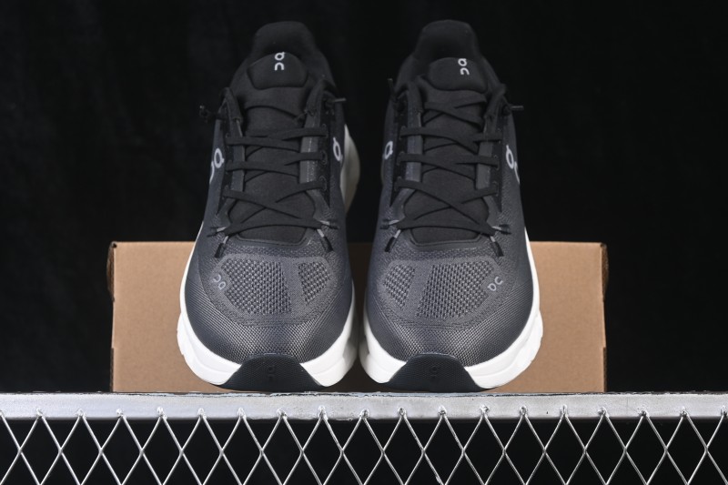 On Cloudtilt Comfortable Slip-Resistant Low-Top Casual Urban Commute Running Shoes - Black Asphalt
