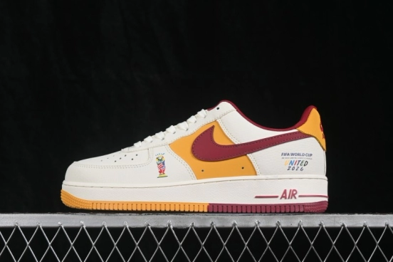 Nike Air Force 1 '07 Low World Cup Themed Casual Skateboarding Shoes - DD1982-370