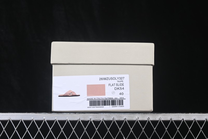 Brunello Cucinelli Suede Flat Slip-On Open-Toe Thong Sandals - 26IMZUSOLY327 TAUPE