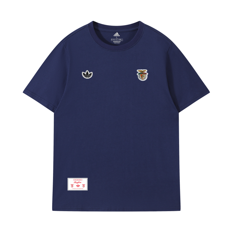 26/27  Benfica Retro Embroidered T-Shirt  9 Colors