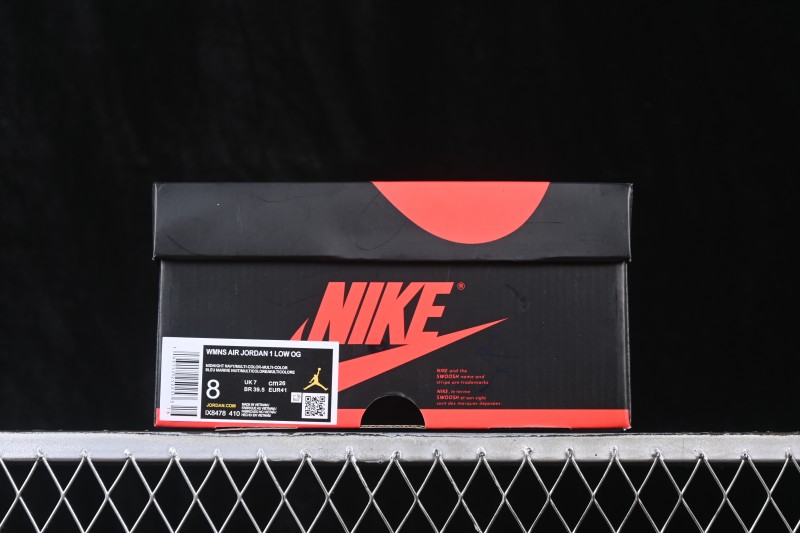 Air Jordan 1 Low OG Howard University Dark Blue - IX8478-410