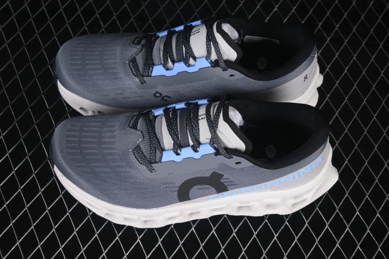 On Cloudmonster 3 Comfort Anti-Slip Wear-Resistant Cushioned Running Shoes - 3MG10054857 Rock Silver