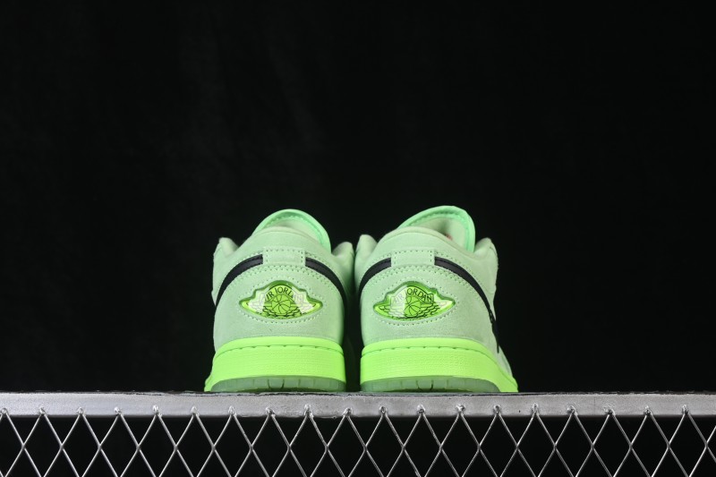 Nike Air Jordan 1 Low Retro Cultural Basketball Shoes Fluorescent Green - IV6501-337