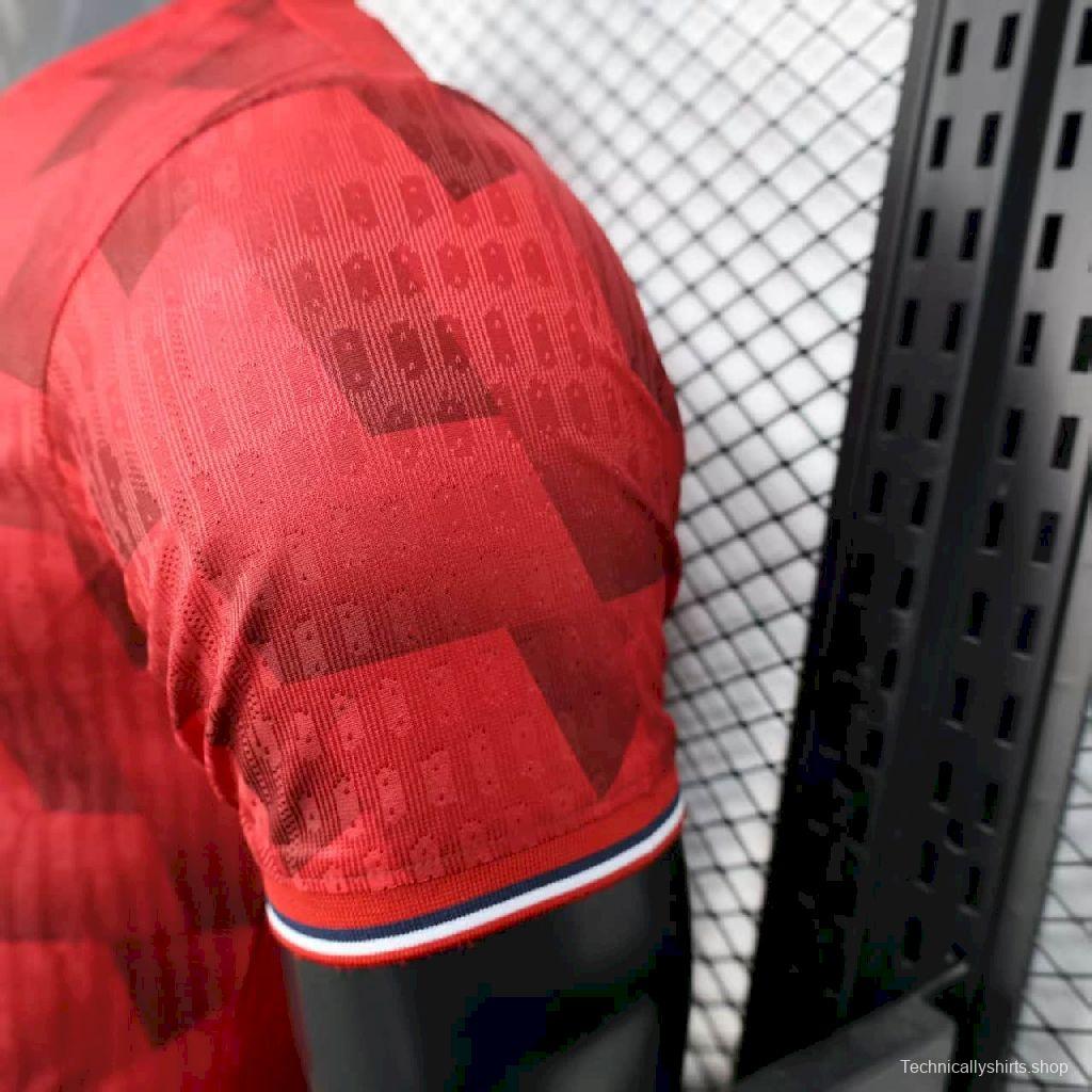 2025/26 Player Version Mens Lille OSC Home Jersey