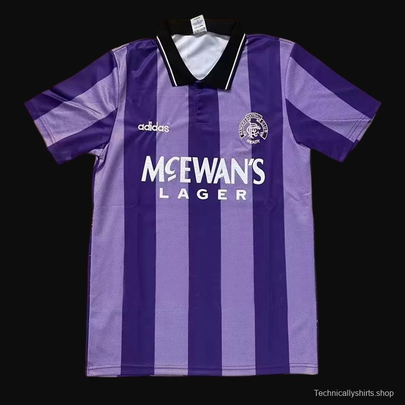 Retro 94/95 Rangers Third Purple Jersey