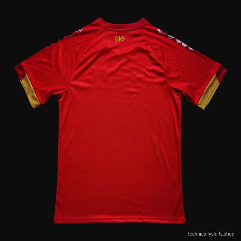 2023 North Macedonia Home Jersey