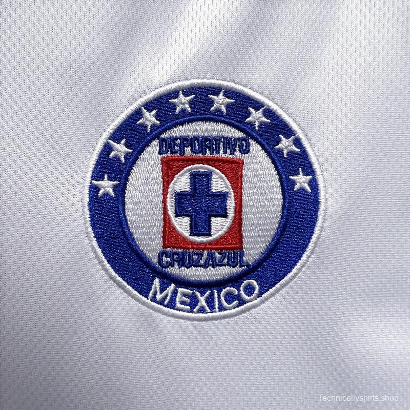 Retro 96/97 Cruz Azul Away White Jersey