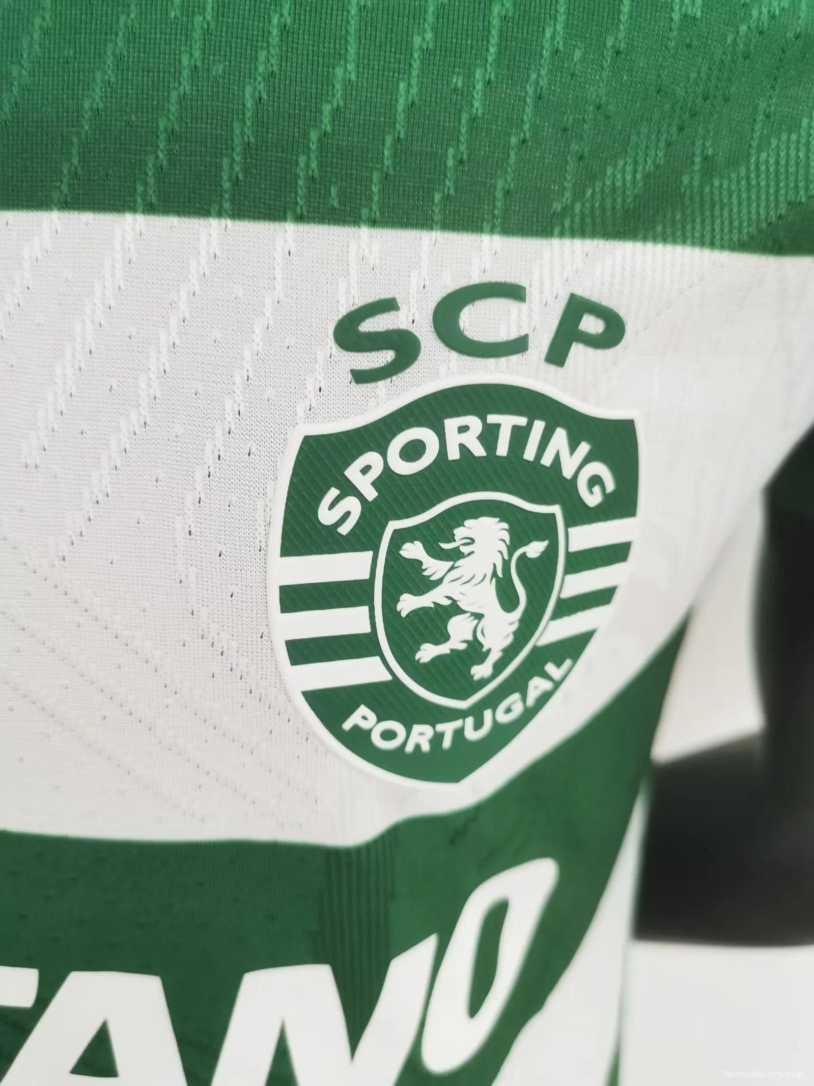 Player Version 23/24 Sporting Lisbon Home Jersey