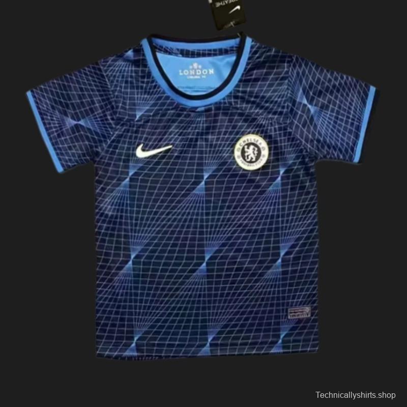 23/24 Kids Chelsea Away Jersey