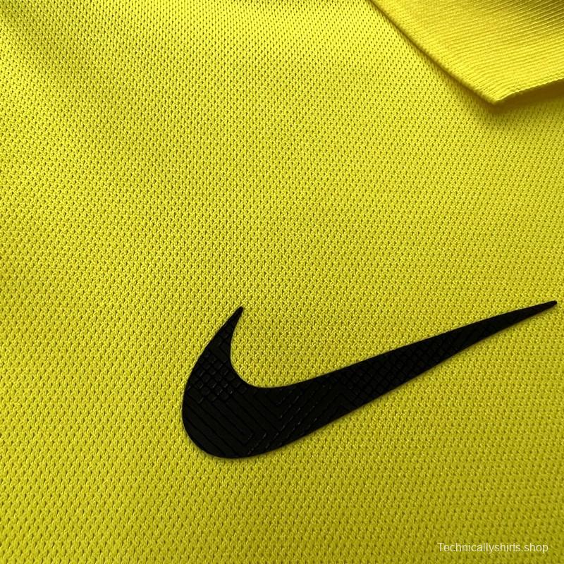 23/24 Al-Ittihad Club Yellow Polo Jersey