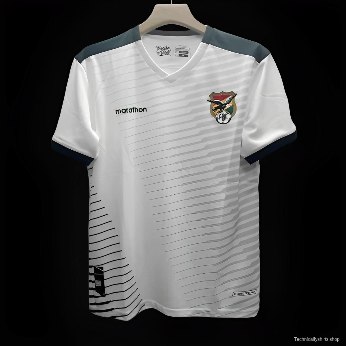 2023 Bolivia White Jersey