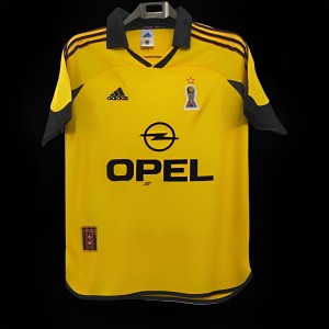 Retro 99/00 AC Milan Away Yellow Jersey