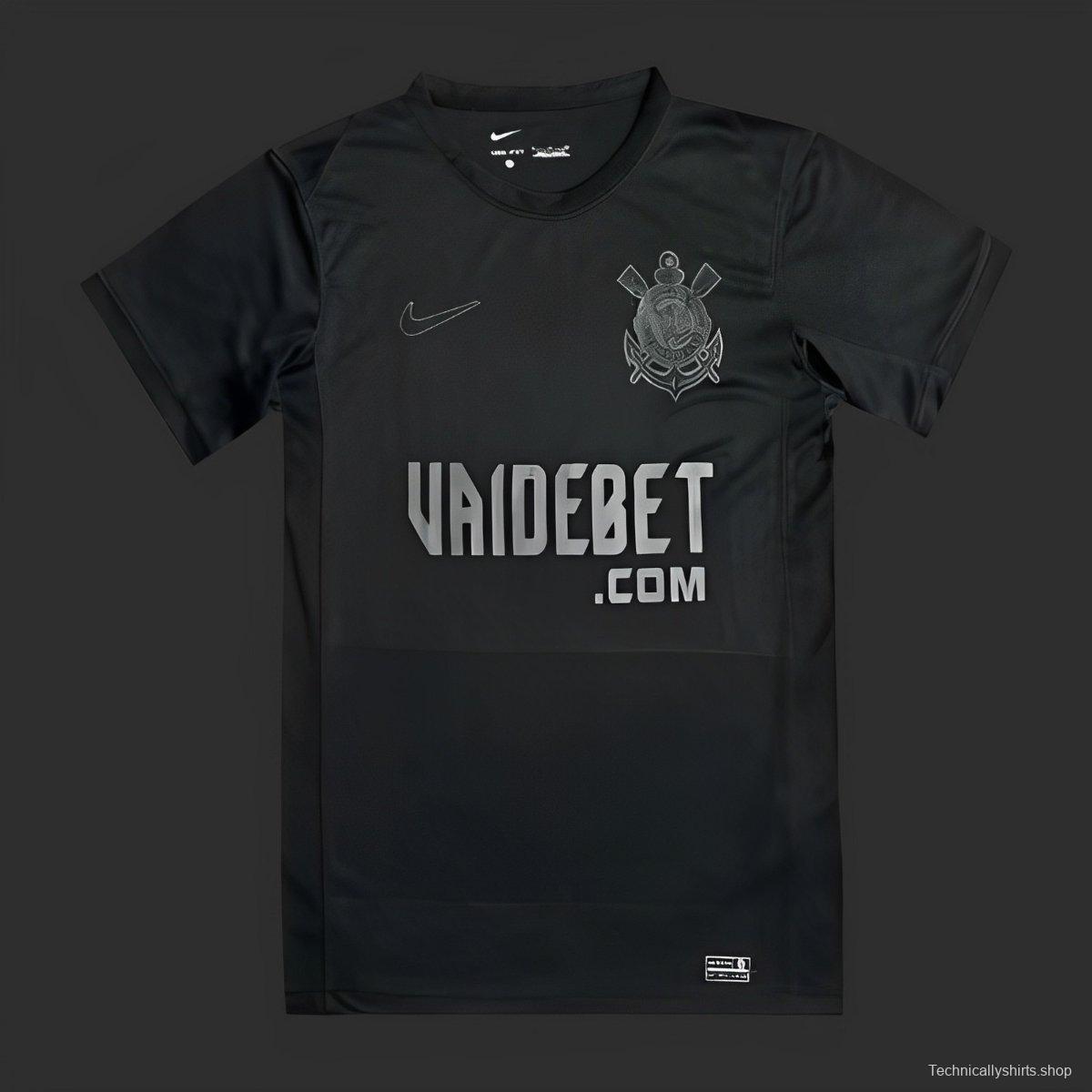 24/25 Corinthians Away Black Jersey