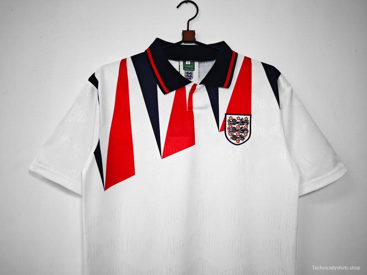 Retro 1992 England Home Jersey