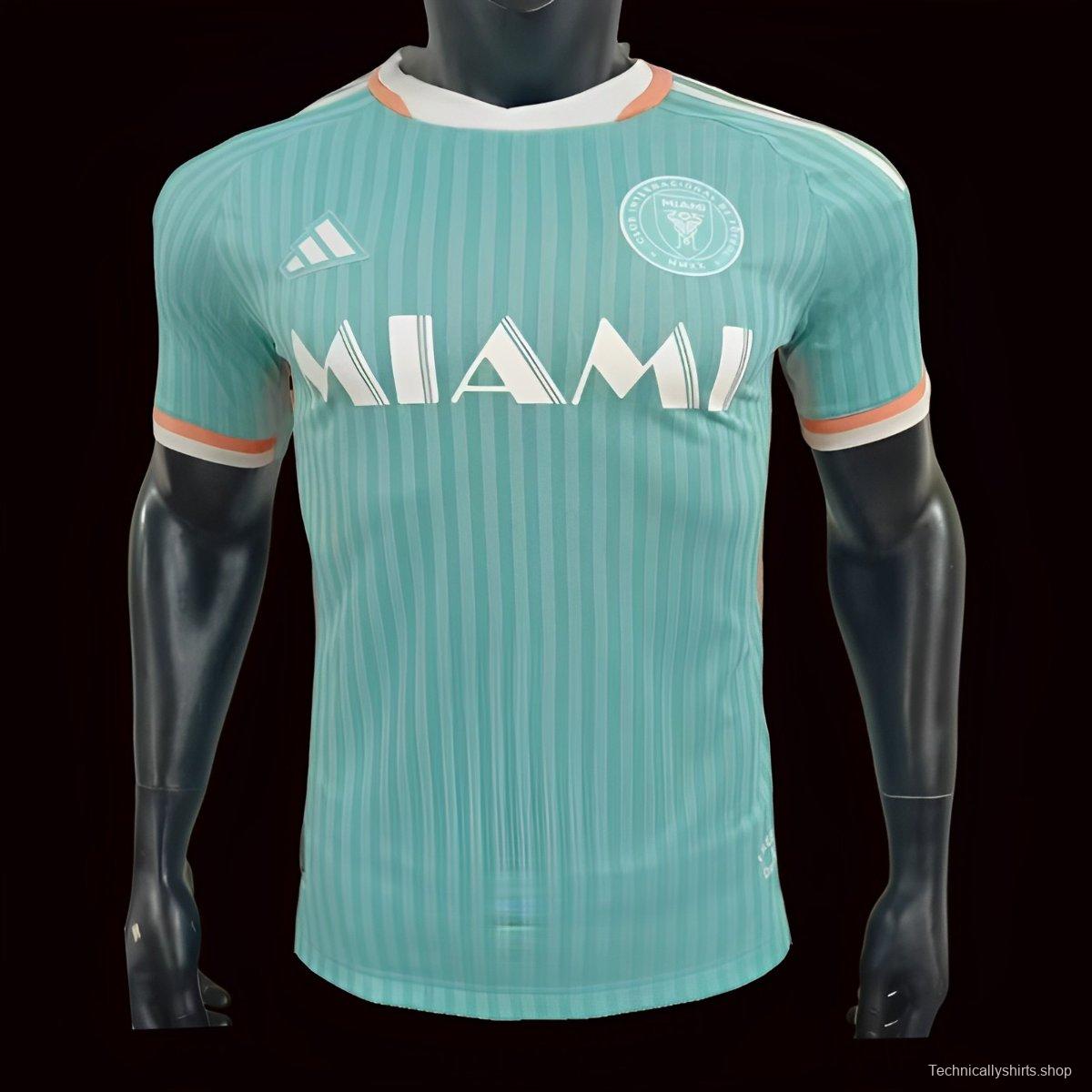 Player Version 24/25 Inter Miami Third Green Jersey