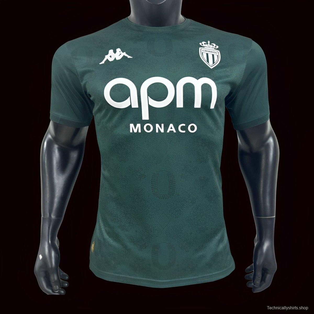 Player Version 24/25 Monaco Third Green Jersey