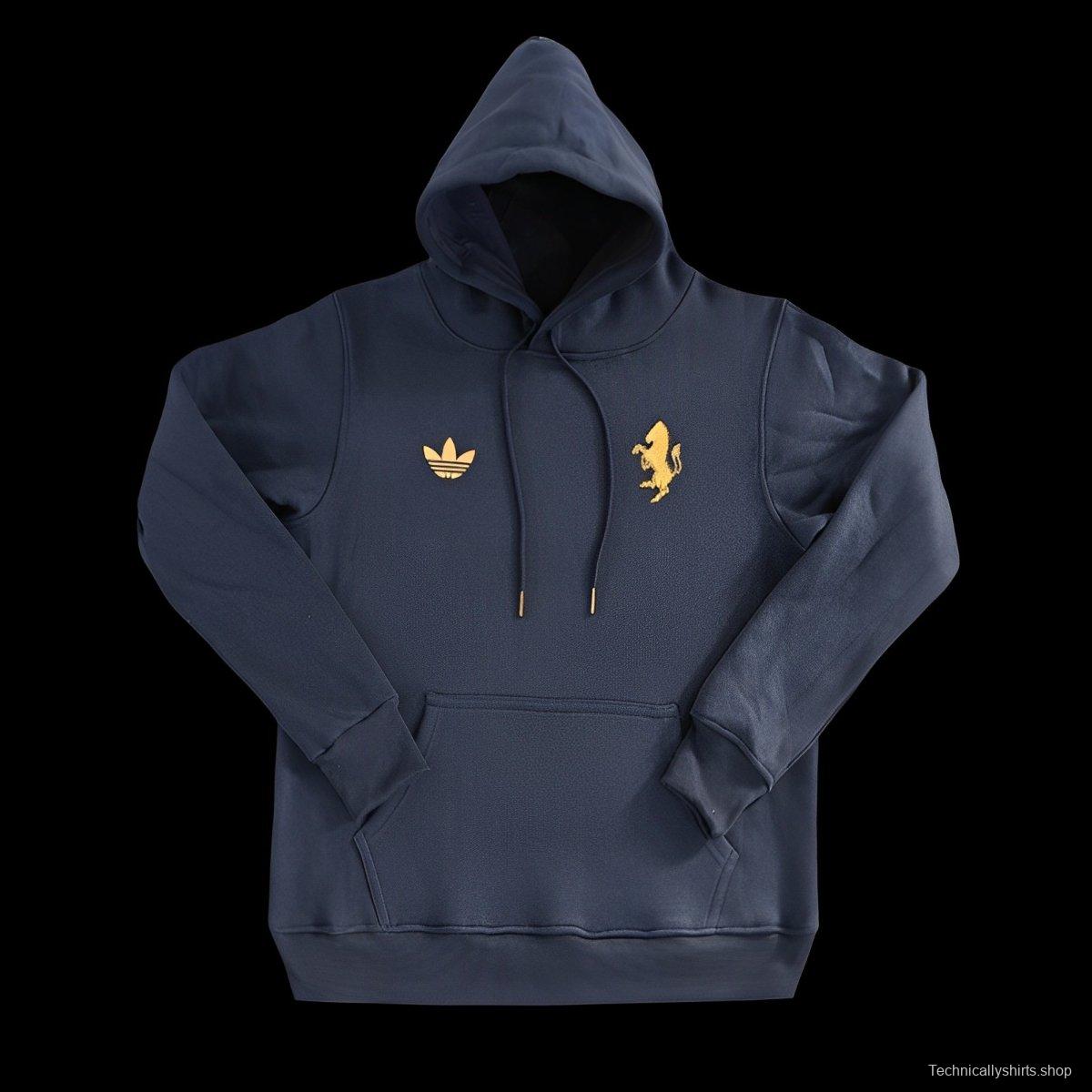 24/25 Juventus Navy Hoodie