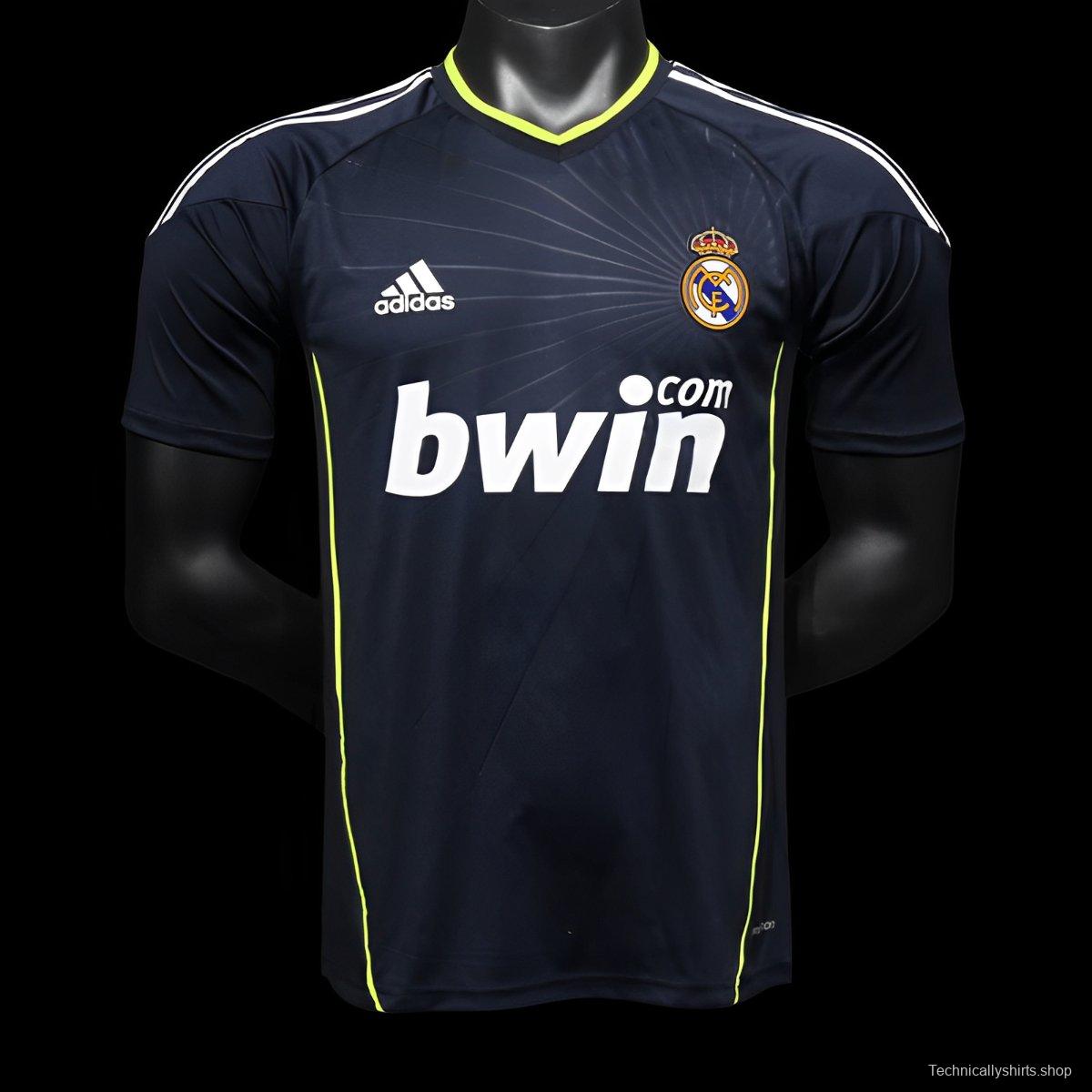 Player Version Retro 09/10 Real Madrid Away Jersey